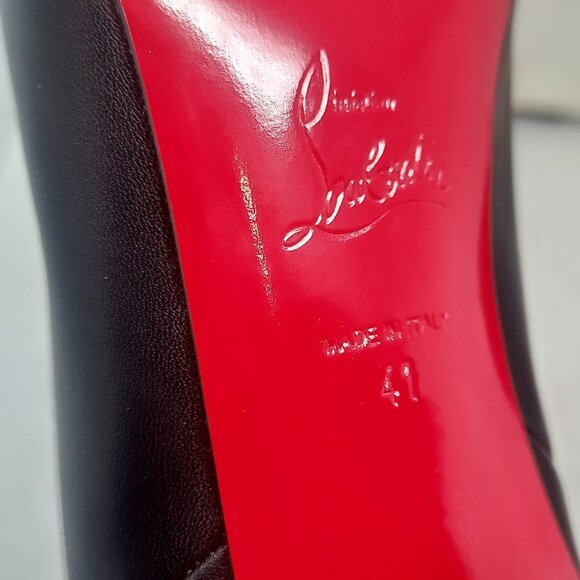 Christian Louboutin Black Leather Turelastic Chelsea Boot - Picture 4 of 16